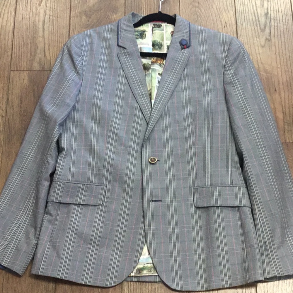 Ted Baker plaid sports jacket Size 4